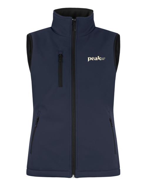 Clique Equinox Insulated Softshell Womens Full Zip Vest