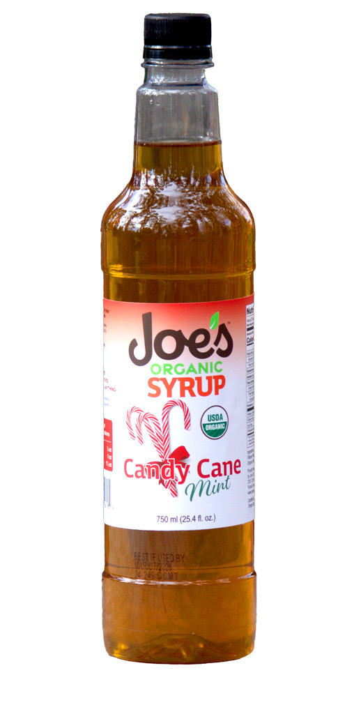 USDA Organic CANDY CANE MINT - Joe's Syrup