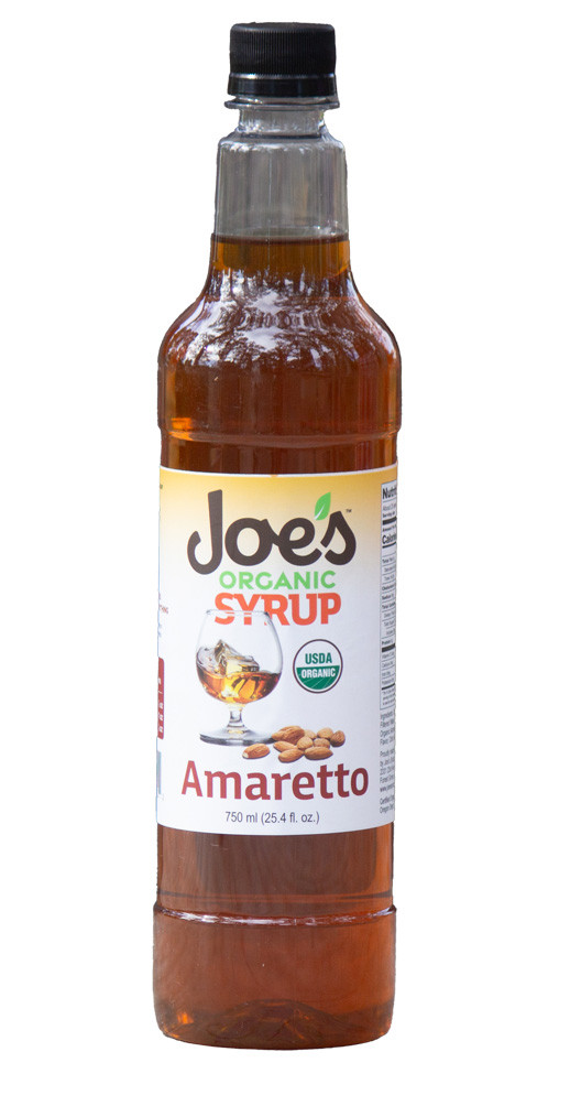 USDA Organic AMARETTO - Joe's Syrup