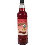 Plump, sweet, tangy.  A favorite with kids of all ages.  Available all year. Made with care, using organic cane sugar, organic Cherry, and just enough citric acid to give it the tartness you expect.  Use Joe's organic Cherry syrup on shaved ice, in Smoothies, Italian soda, ice tea and your favorite specialty beverage.