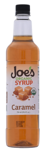 Joe's Organic Caramel Syrup. The smooth, creamy taste of caramel. This classic is a favorite of coffee drinkers the world over.