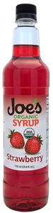 Natural Organic Strawberry Flavored Syrup