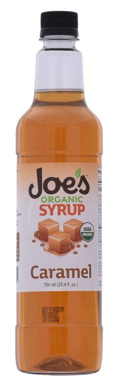 Joe's Organic Caramel Syrup. The smooth, creamy taste of caramel. This classic is a favorite of coffee drinkers the world over.