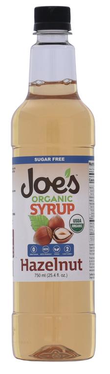 Sugar Free USDA Organic HAZELNUT