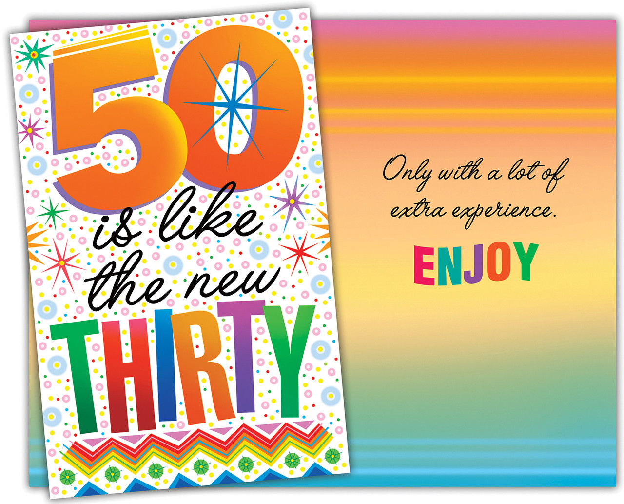 87244 age 50 six greeting cards with six envelopes, $1.98 for six cards - Stockwell Greetings amazon-com-stuff4-fun-50th-birthday-cards-for-men-woman-reasons-to-happy-birthday-card-for-dad-mom-grandpa-nanny-grandma-uncle-aunt-cousin-friend-5-7-x-5-7-inch-greeting