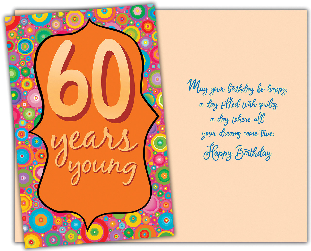 age 60 greeting cards