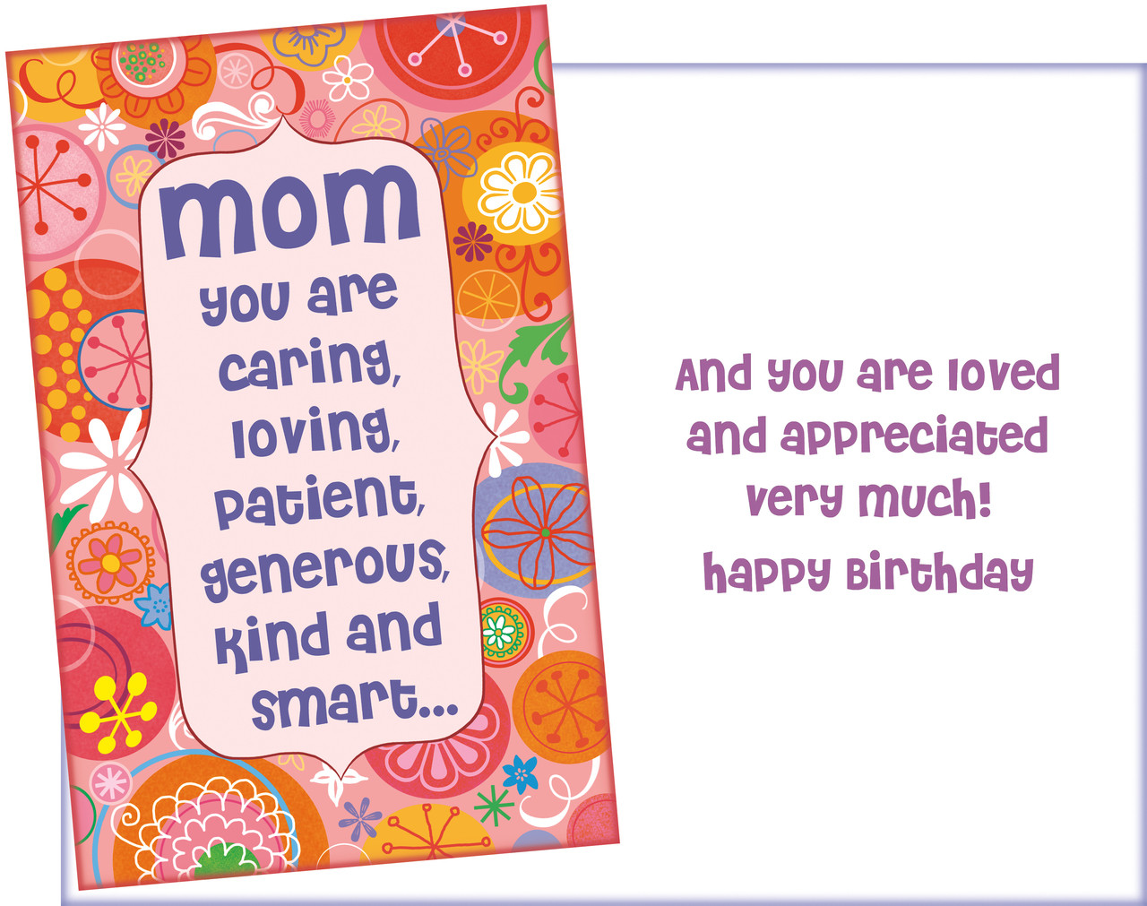 95137 six birthday mom cards with six envelopes, $1.80 for six