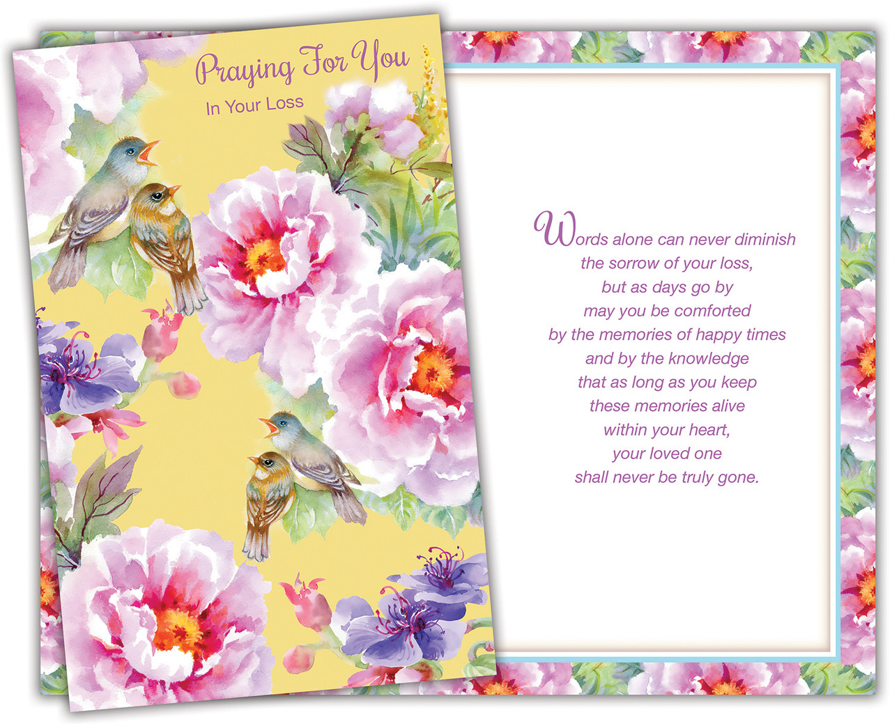 96609 Six Religious Sympathy Greeting Cards With Six Envelopes For 180 Stockwell Greetings