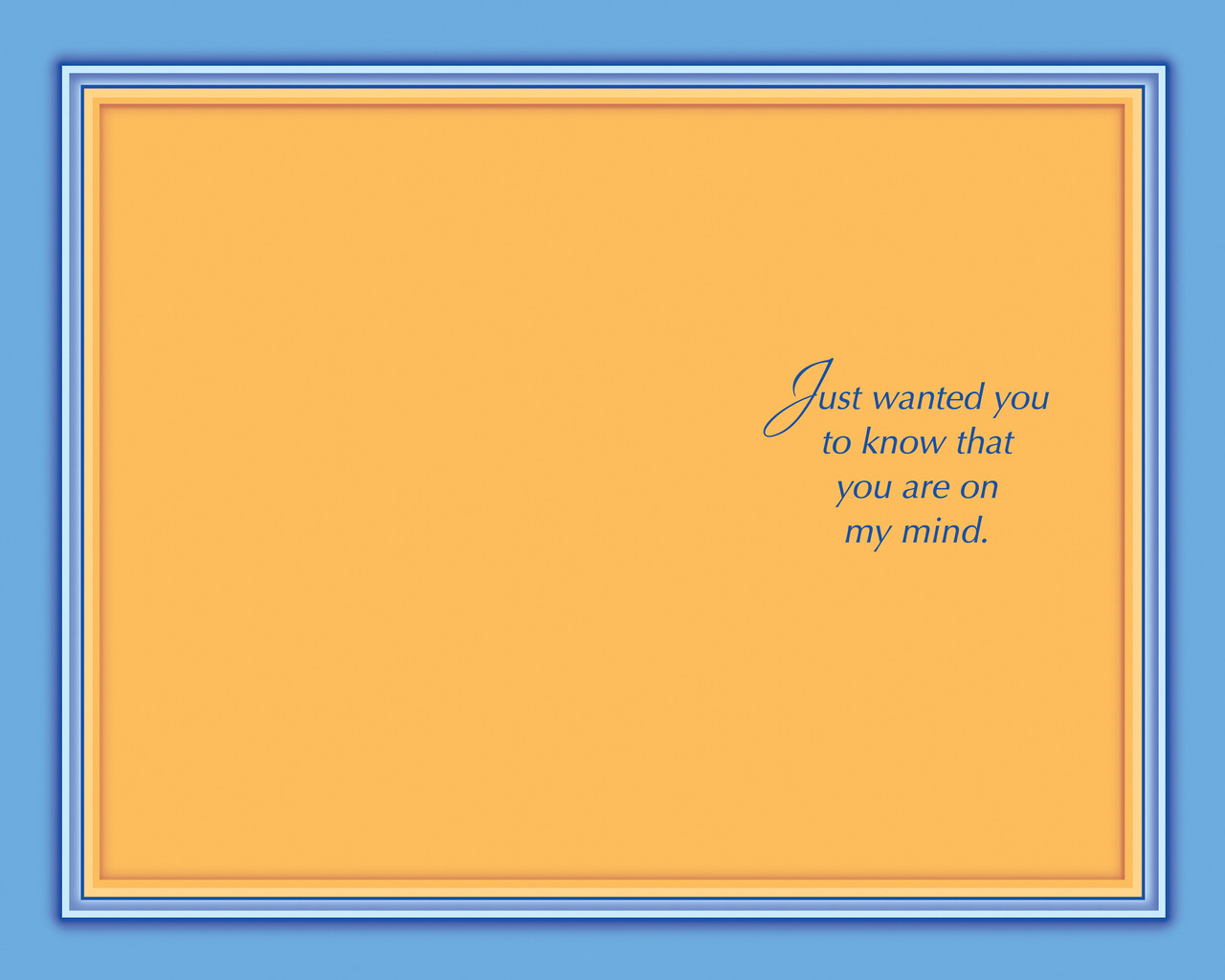 96957 six thinking of you greeting cards with six envelopes for 2.34