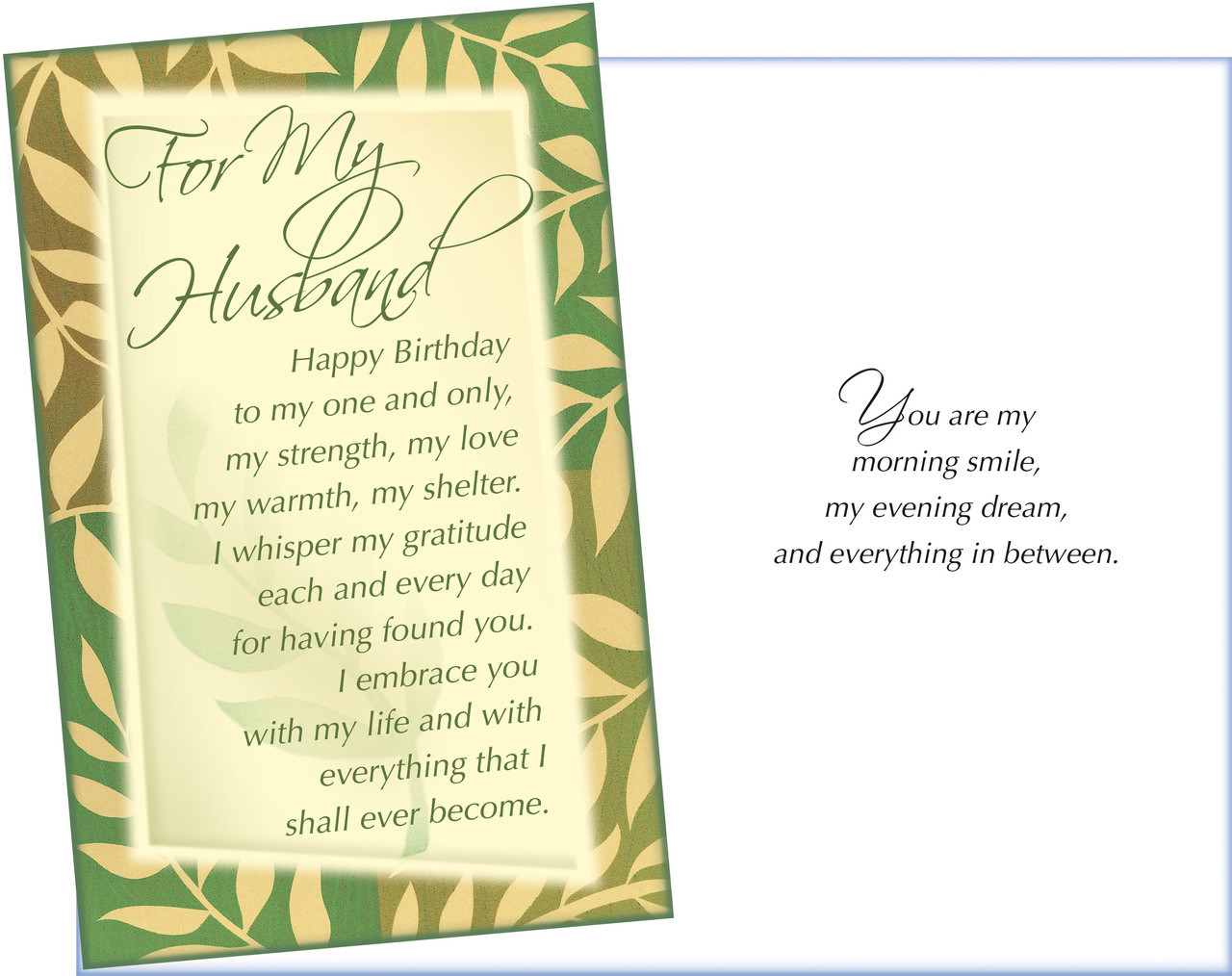 birthday card for husband card design template