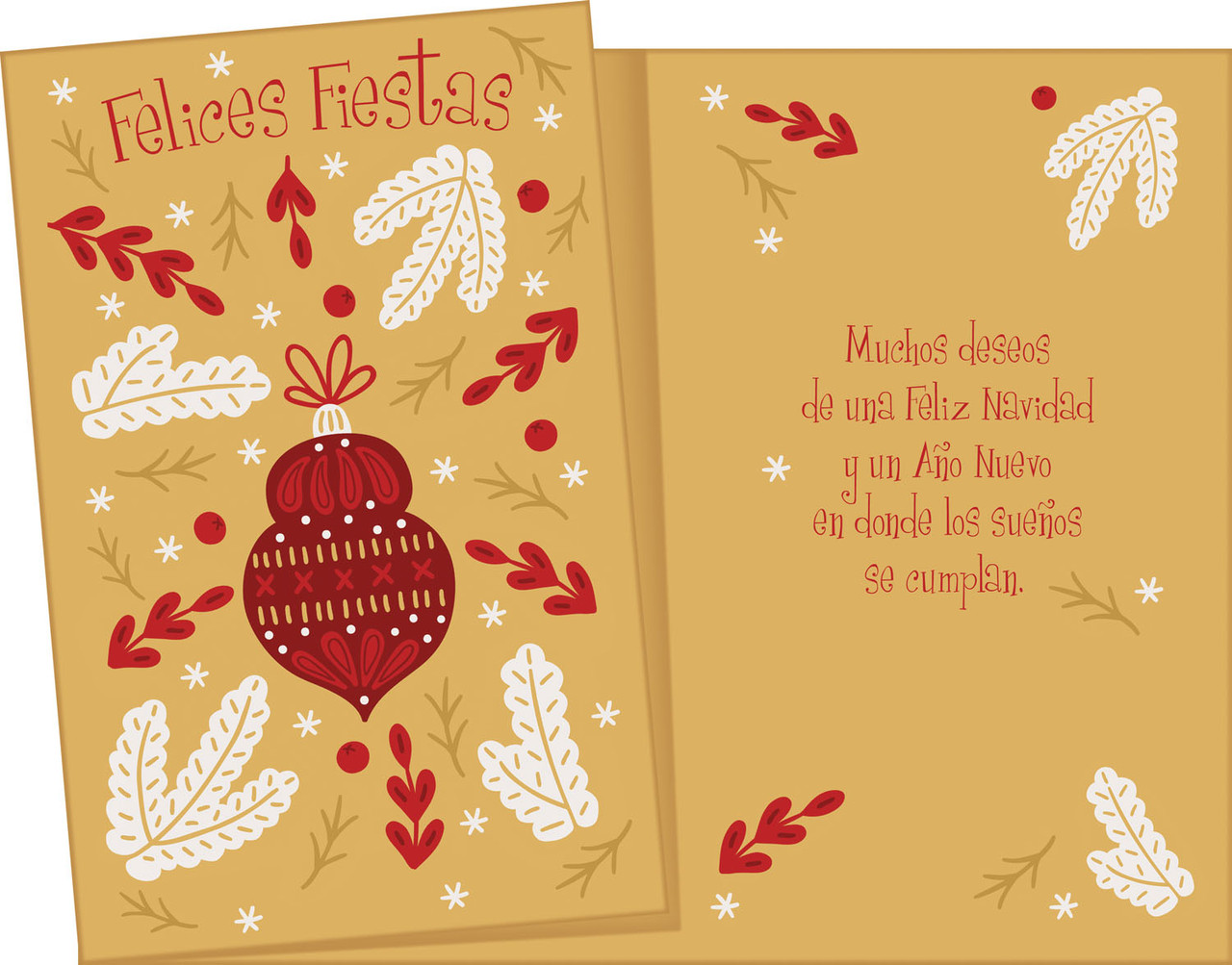 spanish holiday greeting cards