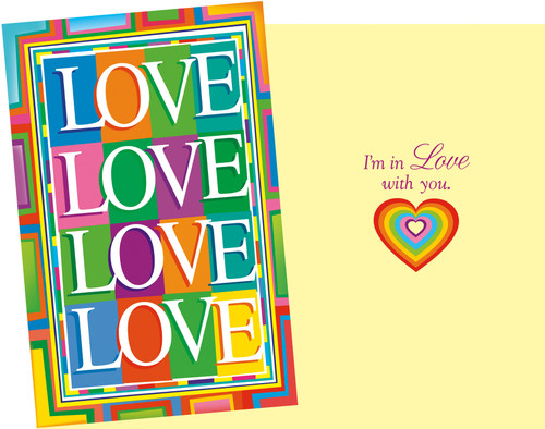 love greeting card