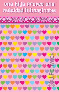 spanish new baby greeting card