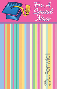 Graduation NIECE Six Cards Six Envelopes 36074 Stockwell Greetings
