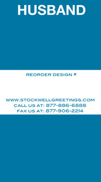 six birthday husband pocket locator cards