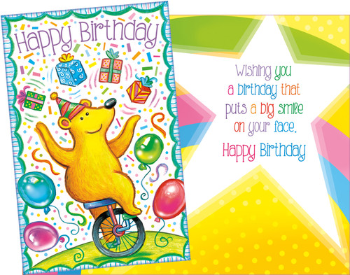 Juvenile Birthday Greeting Cards Page 2
