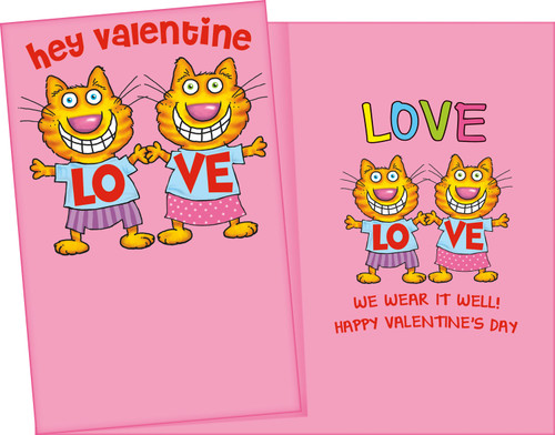 valentine's day greeting card