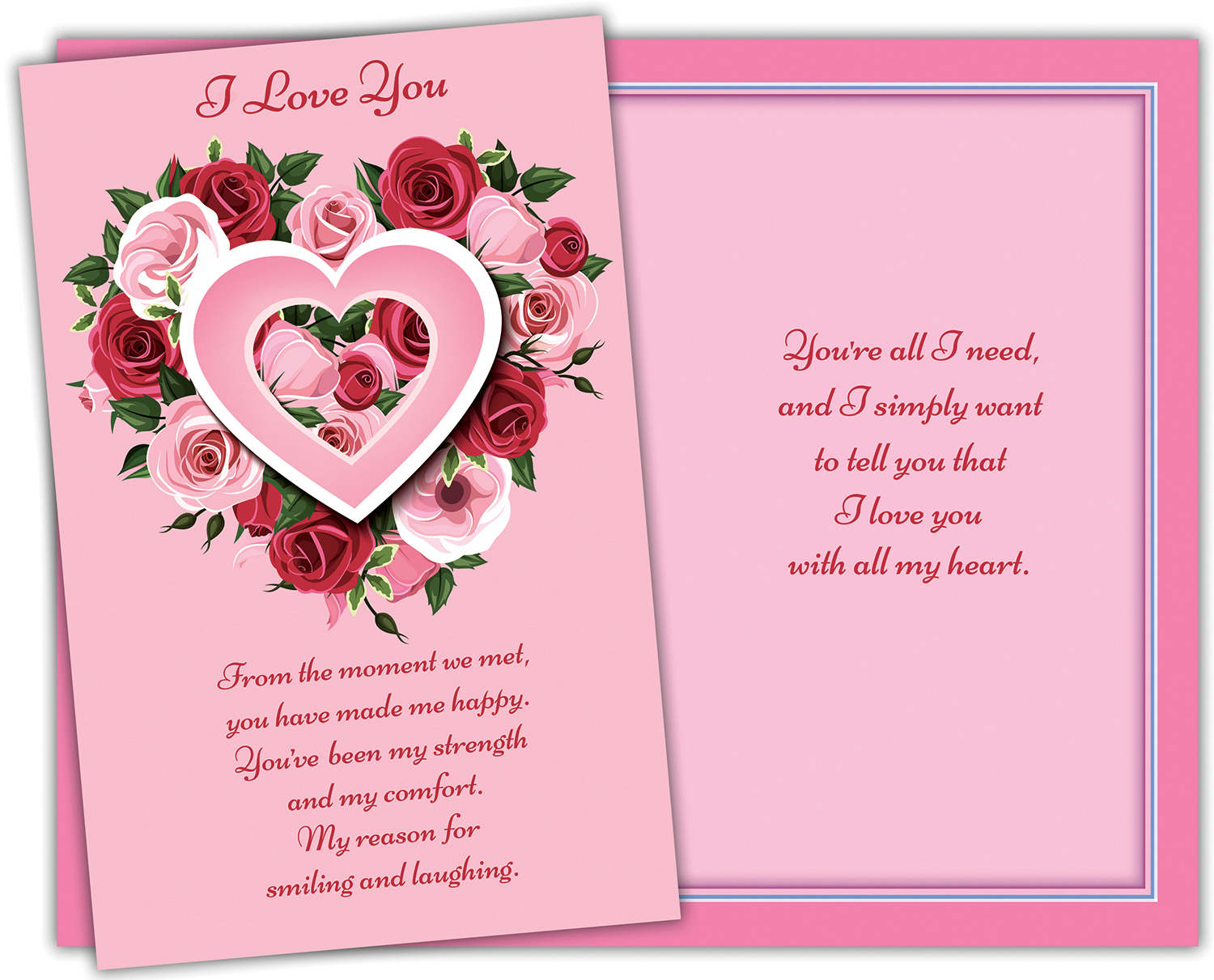 Ciieeo 6pcs Love Greeting Card Greeting Cards Thank-you Cards Small Cards  Cards Tarjetas De Regalo Valentines Day Sympathy Cards Romantic Anniversary