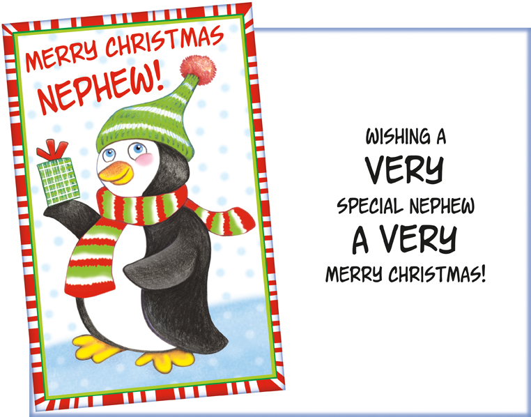 Merry Christmas To A Very Special Nephew (Coloring Card): Holiday Messages, Christmas Animals, Coloring For Young Children (Paperback) | Avid Bookshop