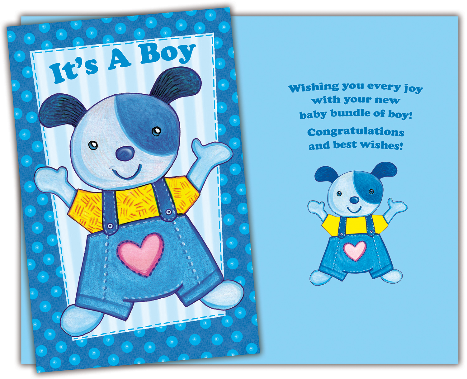 96274 six new baby boy greeting cards with six envelopes, $1.80 ...