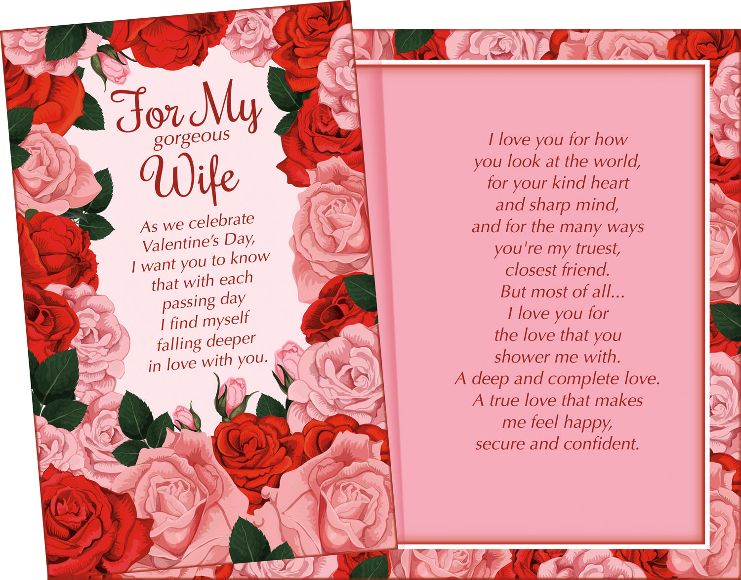 long distance funny valentine's day cards for wife valentines day