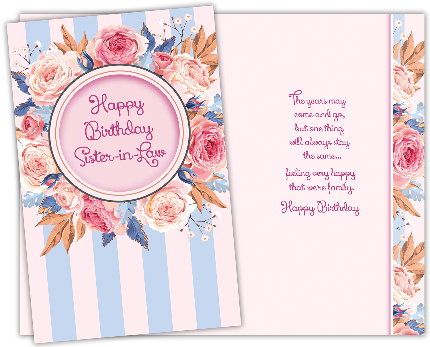 95298 six birthday to 95298-six-birthday-to-sister-in-law-greeting-cards-with-six-envelopes-1-98-for-six-cards-stockwell-greetings
