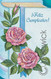 Spanish religious birthday greeting card