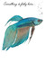 fish greeting card