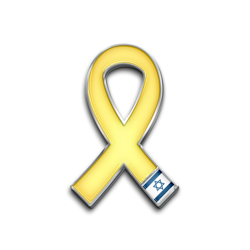 Bring Them Home Yellow Ribbon Pin