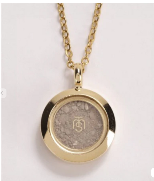 Temple Mount Soil gold locket