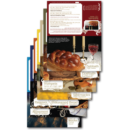 Biblical Feasts Tent Cards (7 Count)