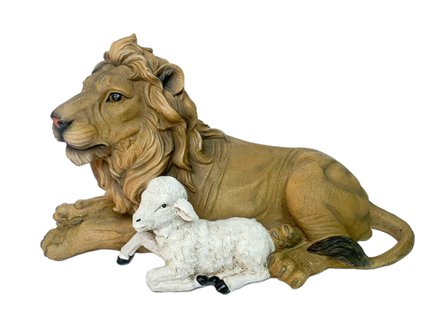 Lion and Lamb Figurine Lion and Lamb Figurine