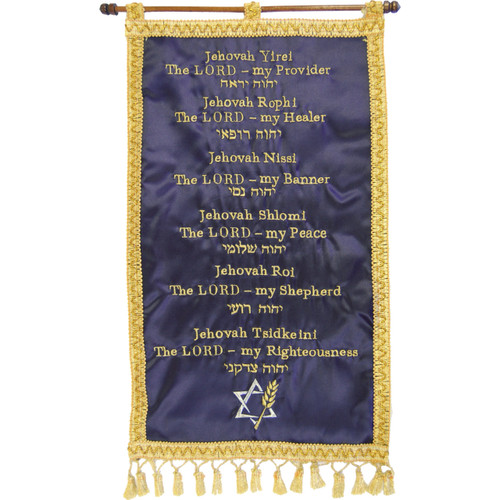 Names of God Banner Jewish Voice