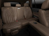 Air Massage Truck Seat Cover - Leather and Heat - brown in rear seat