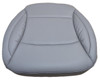 Bostrom Seating Wide Ride Seat frame Cushion and Cover Replacement Grey Ultra Leather
