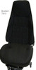 Bostrom Seating T915 in black Mordura cloth