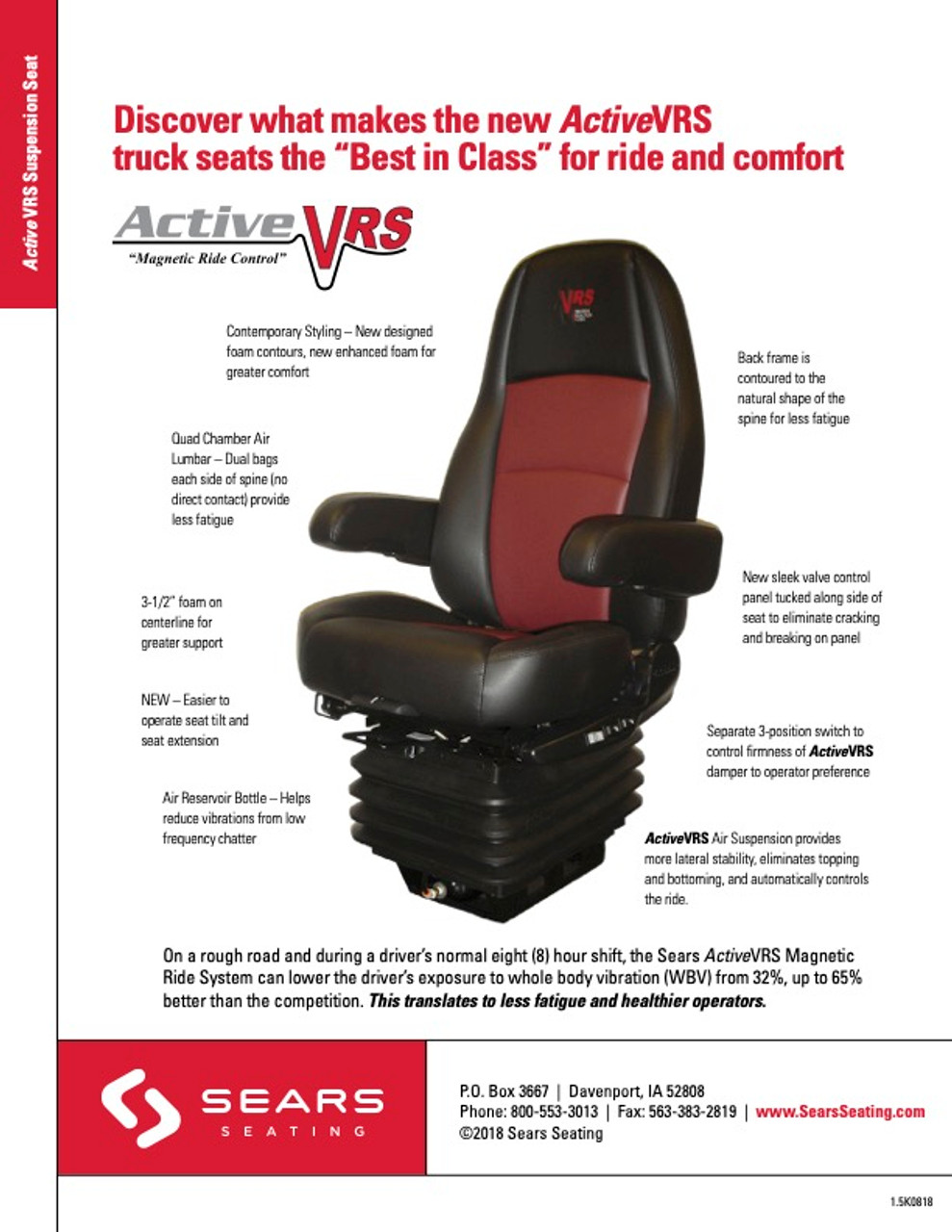 Seat Specialists  New Air Suspension Truck Seats and Heavy