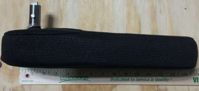 National Seating U-Arm Right hand Black Mordura - Seat Specialists