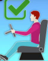 A quick lesson in proper seating positions for truck drivers