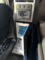 It's not a seat but it lives in the same space - Your Peterbilt Just Got a Kitchen.