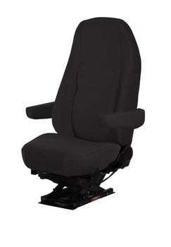 Bostrom Patriot, Low profile, Black Mordura with arms