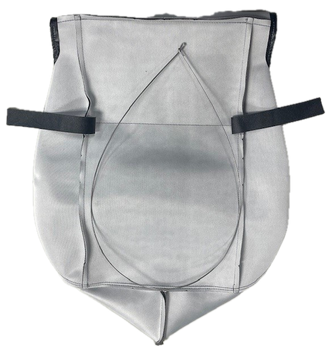 Bostrom Seating T-Series Seat Cover in Grey Vinyl