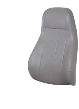 National 21 Wide Replacement Truck Seat Cushion in Charcoal Vinyl