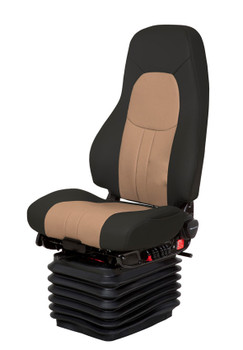 Commodore in Tan and Black Synthetic leather