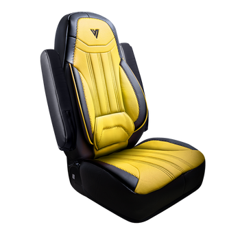NATIONAL SEATING CAPTAIN ENSIGN CORSAIR Full Back  Leather Seat Cover - Miami style