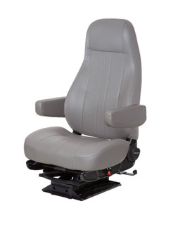 National Captain Lo in grey vinyl with dual arms