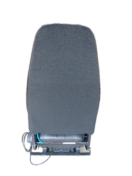 National Captain LoPro Seat in Black Versa Leather back is cloth