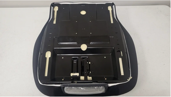 Prime Seating - TC Series Bottom Cushion Assembly - Black Genuine Leather
