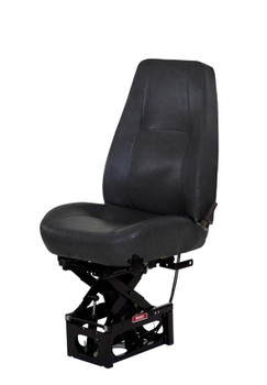 Bostrom T-Series T915 Mid Back Black Vinyl no arms