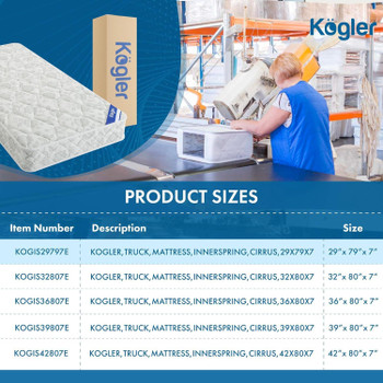 Kogler GOOD - 7 Inch Innerspring Hybrid Mattress